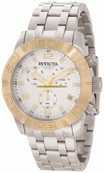 Invicta Watches : 11454 Silver Dial Stainless Steel Band Men Watch