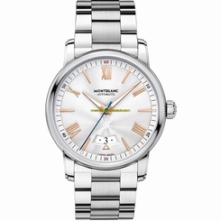 MontBlanc Watches : 114852 Silvery- White Guilloch?? Automatic Men Watch