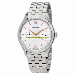 MontBlanc Watches : 114873 Silvery- White Automatic Men Watch