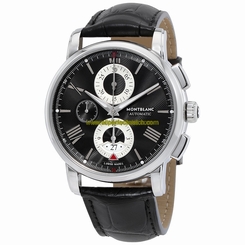 MontBlanc Watches : 115123 Black Guilloch?? Automatic Men Watch