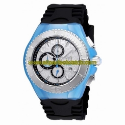TechnoMarine Watches : 115192 Quartz Chronograph Date Black Silicone Men Watch