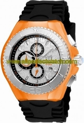 TechnoMarine Watches : 115194 Quartz Chronograph Date Black Silicone Men Watch