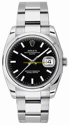 Rolex Watches : 115200-BLKSDO Swiss Automatic Dial Color