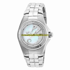 TechnoMarine Watches : 115286 Quartz Mother of Pearl Dial Date Stainless Steel Women Watch