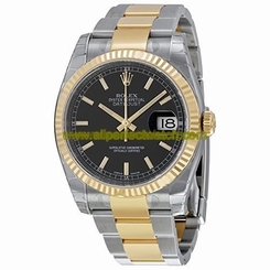 Rolex Watches : 116233BKSO Automatic Dial Color