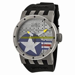 Invicta Watches : 11647 Silver-tone Quartz Men Watch