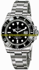Rolex Watches : 116610 Black Dial Ceramic Band Men Watch