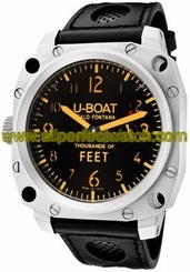 U-Boat Watches : 1175 Mechanical Hand-wind Stainless Steel Men Watch