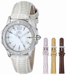 Invicta Watches : 11782 Silver Dial Luminescent Hands Women Watch