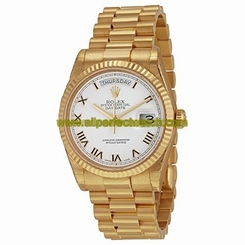 Fake AAA Rolex Watches : 118238WRP Automatic Dial Color Watch