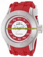 Invicta Watches : 11940 Red And White Quartz Men Watch