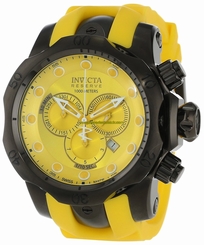 Invicta Watches : 11959 Yellow Dial Multicolour Men Watch