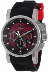 Invicta Watches : 12137 Quartz Chronograph Date Black Silicone Men Watch