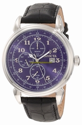 Invicta Watches : 12214 Blue Quartz Men Watch