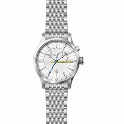 Invicta Watches : 12228 Silver Dial Stainless Steel Men Watch