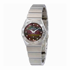 Omega Watches : 123.10.24.60.57.003 Tahiti Mother Of Pearl Dial Fixed Stainless Steel Band Men Watch