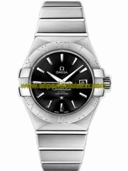 Omega Watches : 123.10.31.20.01.001 31mm Constellation Brushed Co-Axial Chronometer Black Dial Stainless Steel Case With Stainless Steel Bracelet Women Watch
