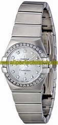 Omega Watches : 123.15.24.60.55.001 Quartz Mother Of Pearl Constellation Women Watch