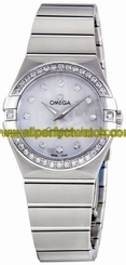 Omega Watches : 123.15.27.60.55.001 Quartz Stainless Steel Women Watch