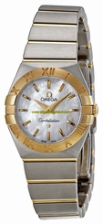 Omega Watches : 123.20.24.60.05.002 Quartz Steel and 18ct Gold Women Watch
