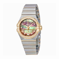 Omega Watches : 123.25.27.20.57.007 Tahiti Mother Of Pearl Dial Fixed Band Men Watch