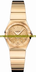 Omega Watches : 123.50.24.60.08.002 Quartz 18ct Yellow Gold Women Watch