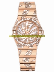 Omega Watches : 123.55.27.60.55.011 27mm Quartz Constellation Luxury Edition White Mother Of Pearl Dial Rose Gold Case, Diamonds With Rose Gold Bracelet Women Watch