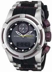 Invicta Watches : 12489 Grey Dial Stainless Steel Band Men Watch