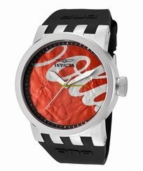 Invicta Watches : 12500 Silver Dial Black Ion Stainless-steel Band Men Watch