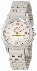 Invicta Watches : 12538 Mother Of Pearl Dial Stainless Steel Band Women Watch