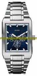 Guess Watches : 12557G1 Quartz Analog Day Date Stainless Steel Men Watch