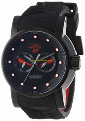 Invicta Watches : 12787 Black Dial Luminescent Hands Stopwatch Men Watch