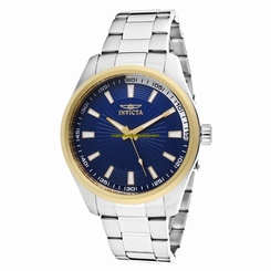 Invicta Watches : 12828 Blue Dial Luminescent Hands Men Watch