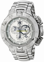 Invicta Watches : 12886 Silver Dial Stainless Steel Band Men Watch