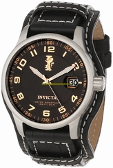 Invicta Watches : 12971 Black Dial Red Men Watch