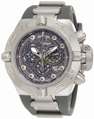 Invicta Watches : 1390 Grey Dial Stainless Steel Band Men Watch