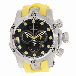 Invicta Watches : 14002 Quartz Chronograph Date Yellow Polyurethane Men Watch