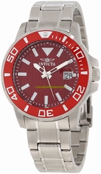 Invicta Watches : 1419 Red Dial Red Men Watch