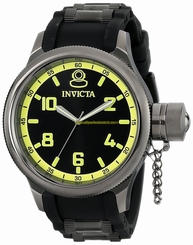 Invicta Watches : 1440 Quartz Analog Black Rubber Men Watch