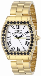 Invicta Watches : 14530 White Dial Stainless Steel Band Women Watch