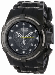 Invicta Watches : 14940 Black Dial Stainless Steel Band Men Watch