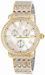 Invicta Watches : 15010 White Dial Stainless Steel Band Women Watch