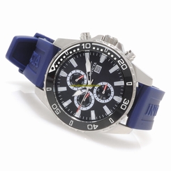 Invicta Watches : 15101 Quartz Day Date Month Blue Polyurethane Men Watch