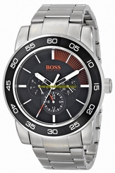 Boss Orange Watches : 1512861 Quartz Black Dial Day Date Stainless Steel Men Watch