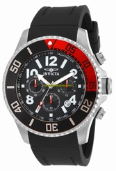 Invicta Watches : 15145 Black Quartz Men Watch