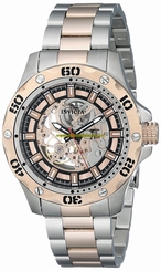Invicta Watches : 15230 Rose Gold Dial Stainless Steel Band Men Watch