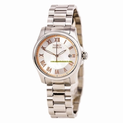 Invicta Watches : 15234 Mother Of Pearl Dial Fixed Stainless Steel Band Women Watch