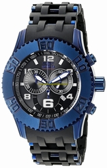 Invicta Watches : 15247 Black Dial Stainless Steel Band Men Watch