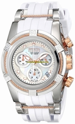 Invicta Watches : 15280 Quartz Chronograph Date White Silicone Women Watch