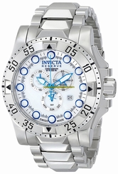 Invicta Watches : 15322 Silver Dial Stainless Steel Band Men Watch